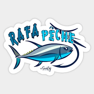 RAFA fishing Sticker